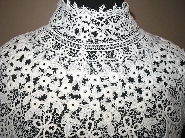 Бирюзовое платье крючком - Lilia Vignan